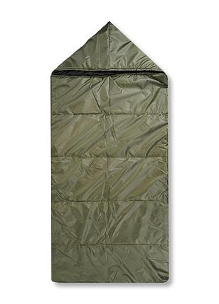 Тактический спальный мешок для военных с капюшоном tactical summer fs (100 220) хаки