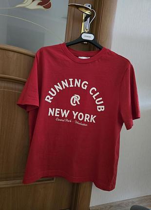 H&m running club футболка бавовна