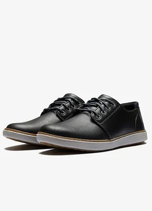 Чоловічі шкіряні туфлі на шнурівці skechers classic fit (42-42,5р.27см.)