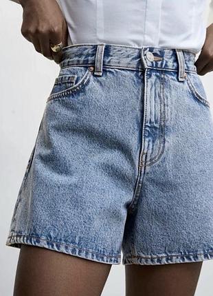 Шорты джинсовые zara