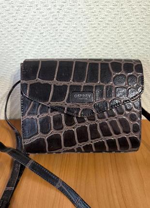 Osprey london шкіряна сумка крос-боді