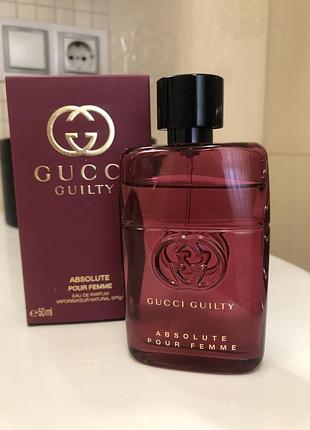 Gucci guilty pour femme absolute