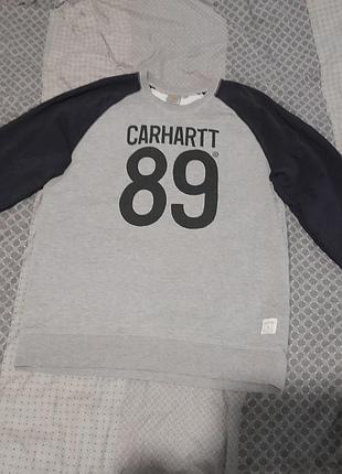 Світшот / кофта carhartt wip stanford 89 grey l оригінал