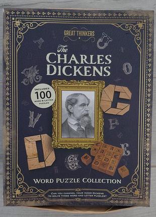 The charles dickens – great thinkers | набір головоломок та словесних пазлів гра для вивчення англійської мови інтерактивна гра для дітей