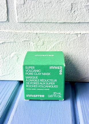 Уцінка! innisfree super volcanic pore clay mask маска для обличчя 20мл