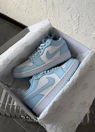 ➡️ nike air jordan 1 low blue white