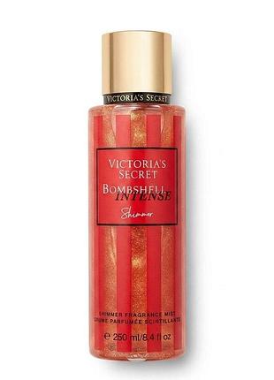 Victoria's secret bombshell intense shimmer парфюмированный спрей для тела 250 мл