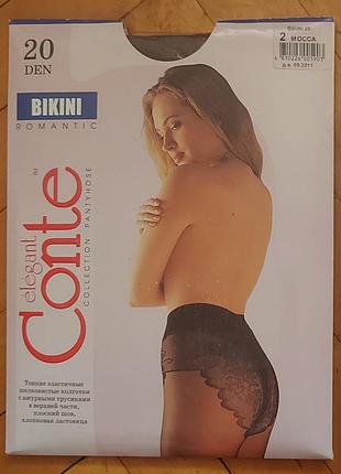 Колготки женские conte bikini 20,40 den