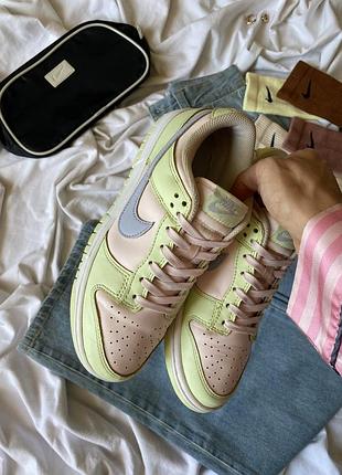 Женские кроссовки nike dunk low «lime ice» 38.5 (24.5) 📏24.8 см.
