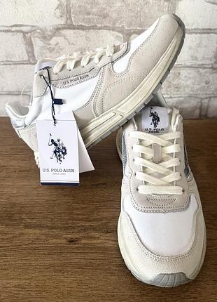 Оригінал! u.s. polo assn. seneka кросівки жіночі, нові, натуральна замша, us 6/6.5, 38-38.5 р, 25 см, сша