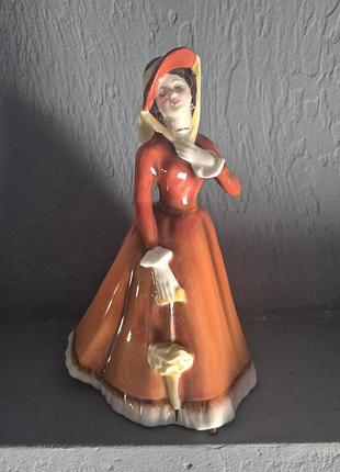 Фарфоровая коллекционная статуэтка royal doulton julia