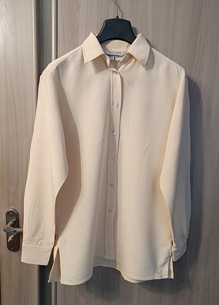 💯% шовкова рубашка сорочка блуза блузка max mara