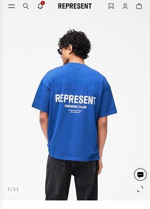 Represent owners club футболка оверсайз