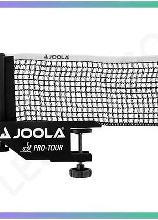 Сетка для настольного тенниса joola pro tour с гвинтовым креплением для профессионалов и любителей