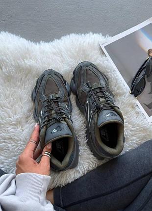 Кросівки жіночі new balance 9060 grey/brown