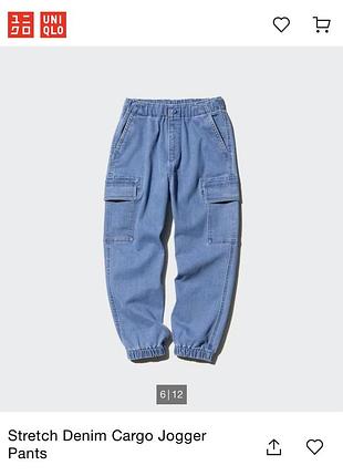 Карго джинси uniqlo