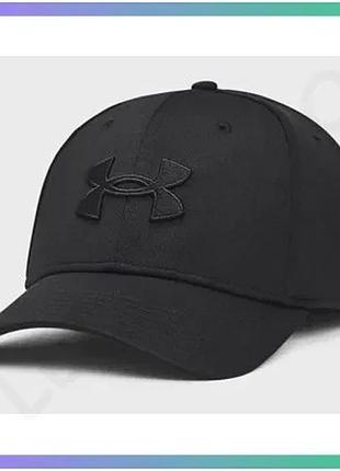 Кепка under armour ua men's blitzing чорна чоловіча xl/xxl спортивна кепка для активного відпочинку