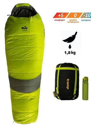 Спальный мешок tramp voyager long кокон левый