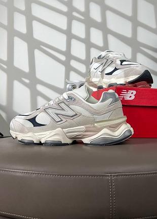 New balance 9060 beige grey navy