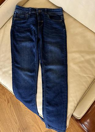 Джинси сині на хлопчика 9 років ріст 134 від palomino skinny стан як нові дов 82, крок 60, пояс 32, є утяжка, бедра 40.5