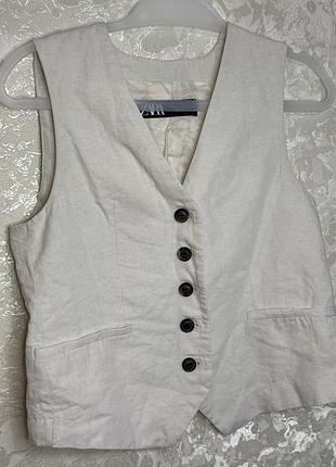 Безрукавка «zara» 3