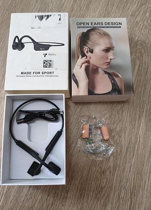 Беспроводные спортивные наушники с костной проводимостью lite open-ear (bluetooth)