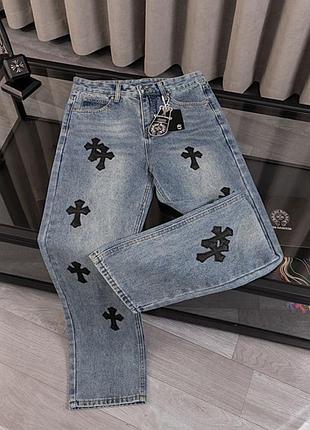 Джинсии chrome hearts