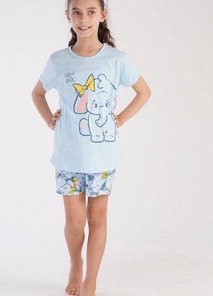 Дитячий комплект футболка шорти vienetta kids,р.9-10,11-12,13-14,15-16