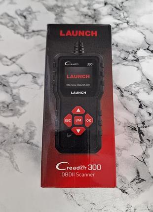 Автосканер launch x431 cr300 full obd2 scanner диагностика авто, считывание ошибок, сбросск976 engine