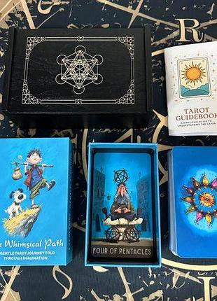 Карты таро нимфа в деревянной коробке (nymph tarot)