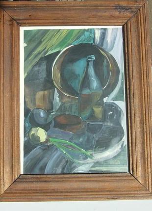 Закарпатская школа.белка в к.о. роз.40 х 30 см. 1998 год. угород.