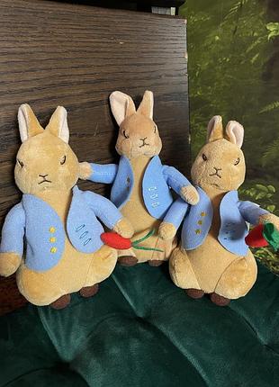Мʼяка іграшка кролик пітер рабіт peter rabbit беатрікс поттер колекція кроликів