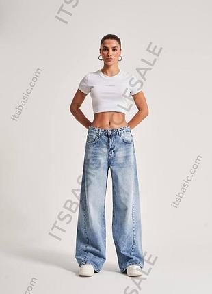 Стильні жіночі джинси wide leg