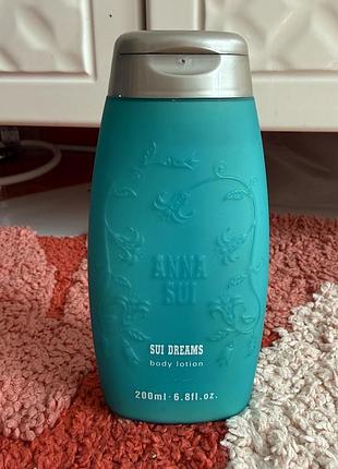 Парфюмированный лосьон для тела sui dreams  anna sui /винтаж
