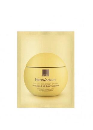 Крем для тіла her wisdom «сім сім». новинка avon , обʼєм 10 мл