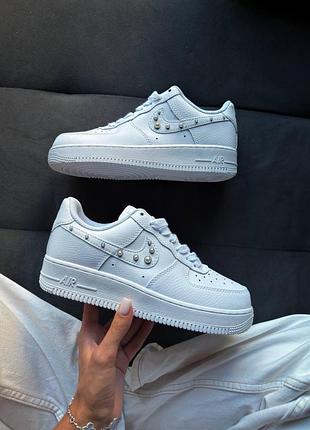 Трендові жіночі кросівки air force 1 low "pearlized"