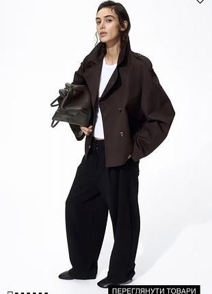 Красивий укорочений тренч фірми h&m