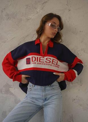Стильный свитер на молнии diesel