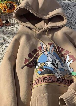 Жіноче худи на флісі "looney tunes"