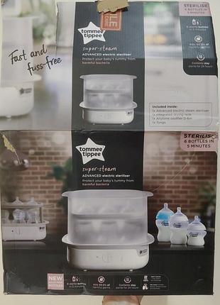 Паровой электрический стерилизатор tommee tippee
