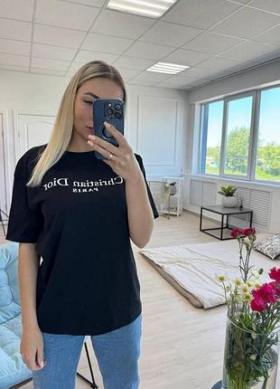 Стильная женская футболка dior