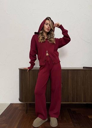 Женский базовый костюм oversize