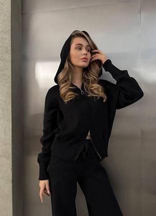 Женский базовый костюм oversize