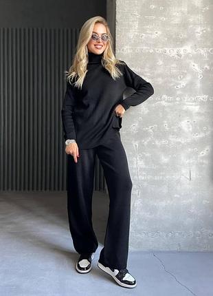 Женский базовый костюм oversize