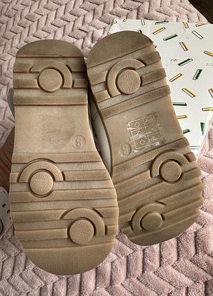 Білі туфлі, сандалі на дівчинку schuh 8