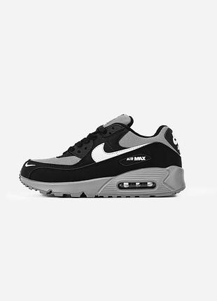 Мужские кроссовки nike air max 90 jd black/photon dust/smoke grey / smb+ 🔗