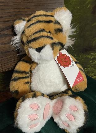 Keel toys нова з етикеткою мʼяка іграшка тигр тигреня