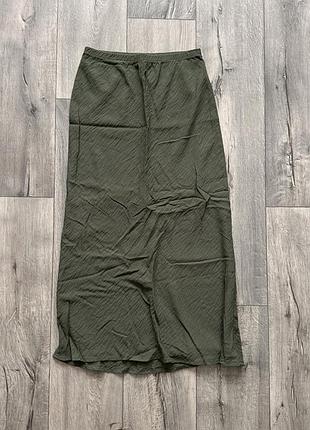 New look юбка макси хаки длинная женская