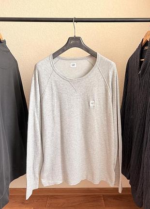 Свитшот c.p. company grey sweatershirt crewneck