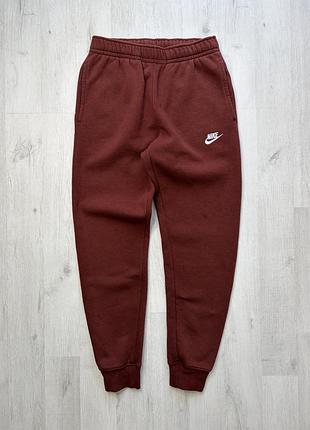 Чоловічі спортивні штани джогери утеплені nike sportswear fleece розмір s